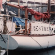 1988 Restive at Port-Falmouth Boat Yard, UK